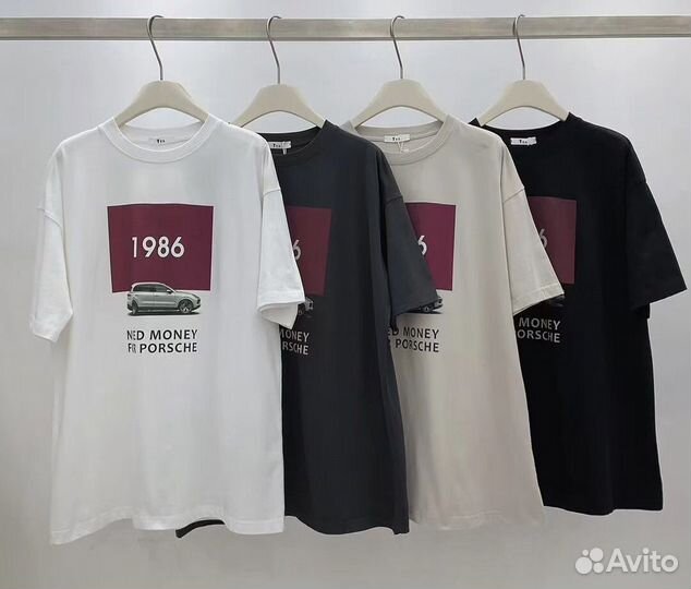 Футболка made in korea плотный хлопок