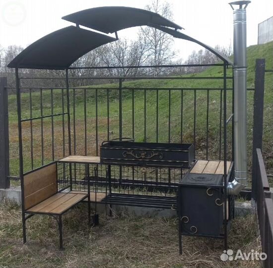 Мангал беседка