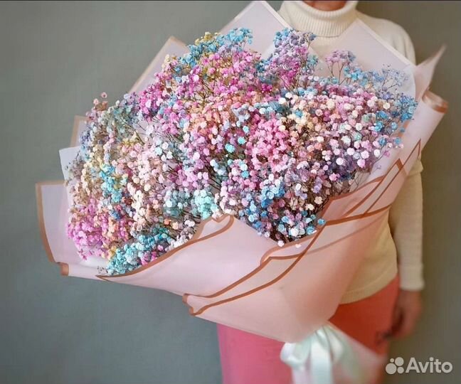 Букет цветов гипсофила