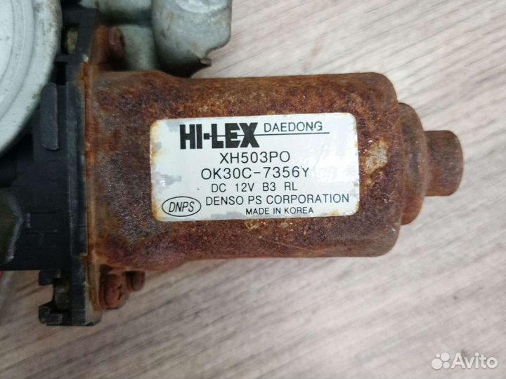 Стеклоподъемник задний левый kia Rio 1