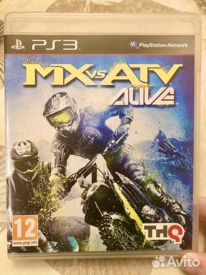 Гонки MX vs ATV alive игра для ps3