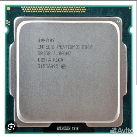 Процессор intel pentium g860