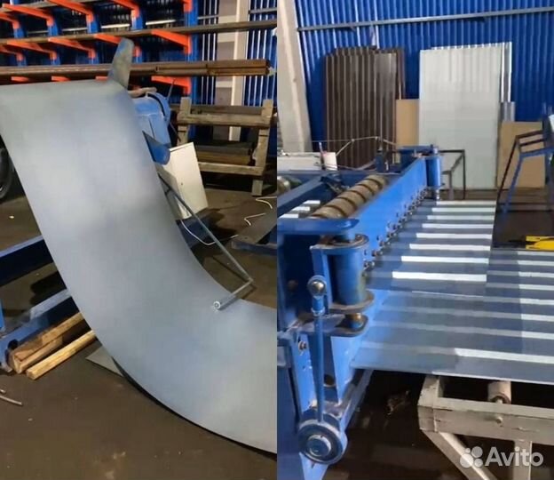 Станок для проката профлиста