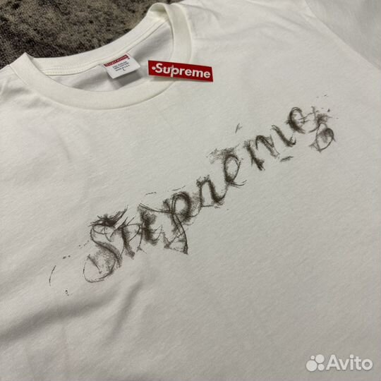 Футболка Supreme Smoke Logo Tee SS24