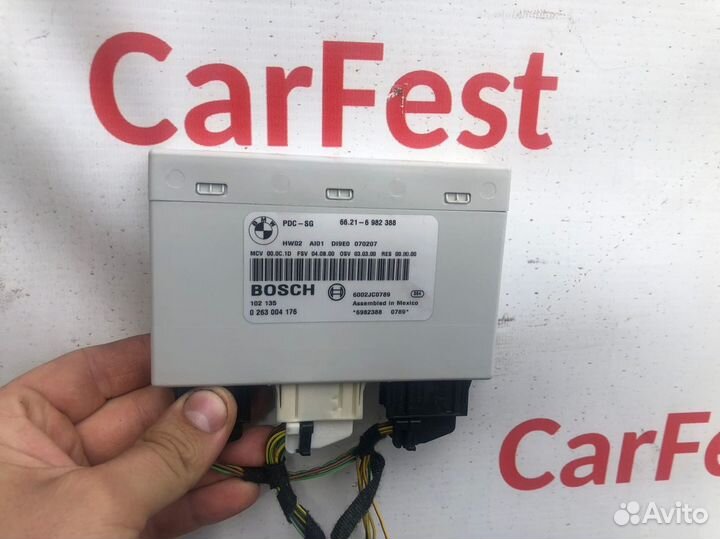 Блок парктроников BMW E90 E87 Блок PDC бмв е90 е87