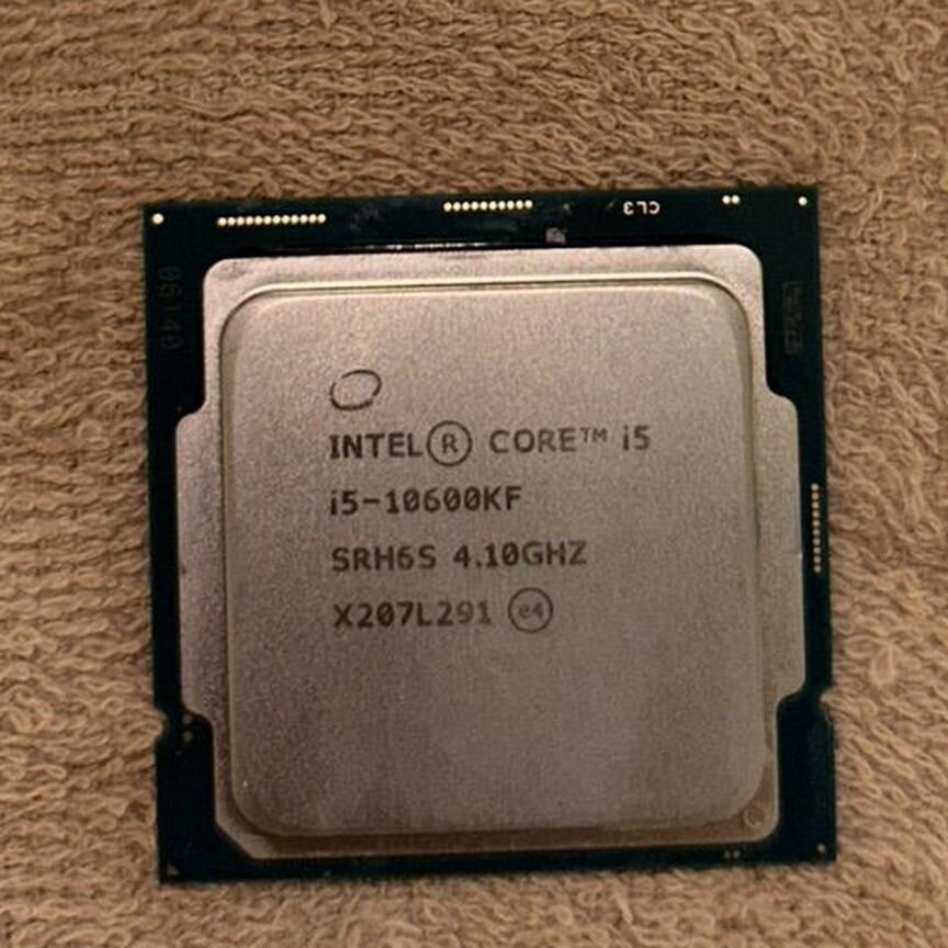 新品 Intel Core i5-10600KF CPU 4個セット Процессор Intel Core i5 10600KF, LGA 1200, OEM