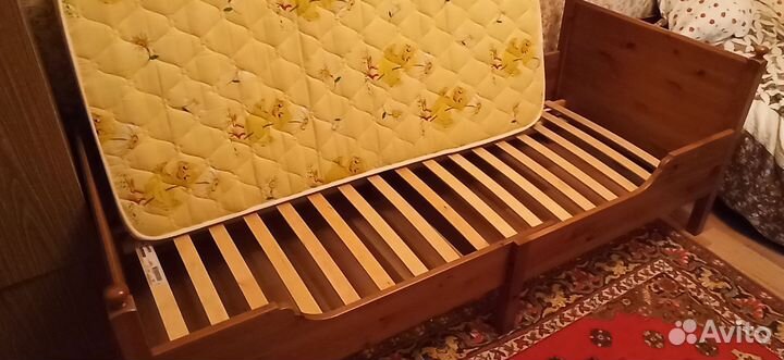 Детская кровать IKEA раздвижная лексвик