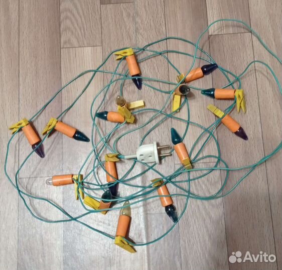 Новогодние герлянды СССР