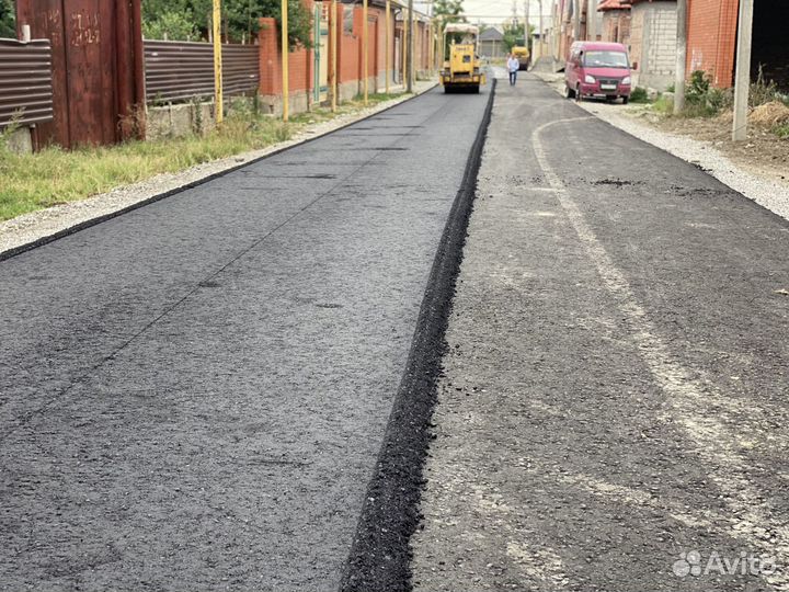 Укладка асфальта