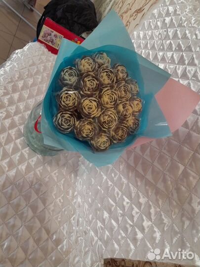 Букет из шоколадных роз