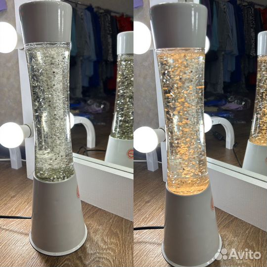 Лампа настольная лава