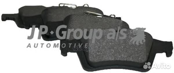 Колодки тормозные дисковые 1263700610 126370061