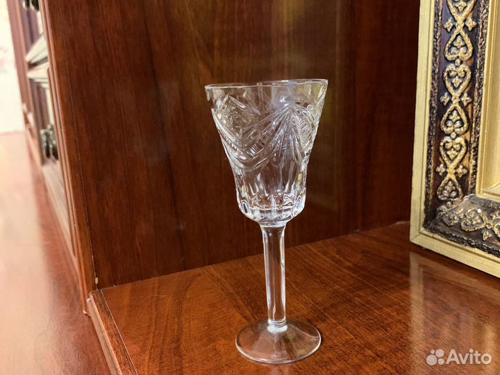 Рюмка на ножке хрусталь СССР