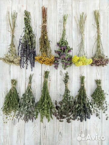 Ароматные и лекарственные травы для свечей и бани