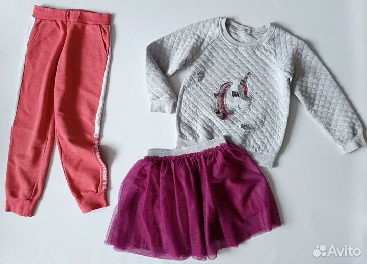 Домашняя одежда пакетом на девочку 122 рост