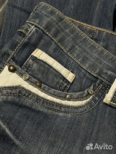 Винтажные джинсы клеш