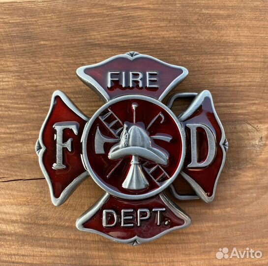 Бляха для ремня пожарного