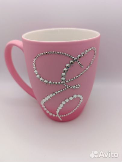 Кружка со стразами