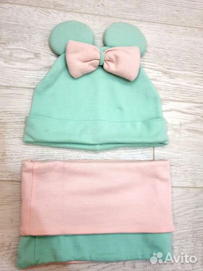 Шапка и снуд 4-6 лет