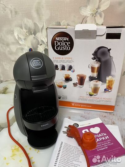 Капсульная кофемашина dolce gusto krups