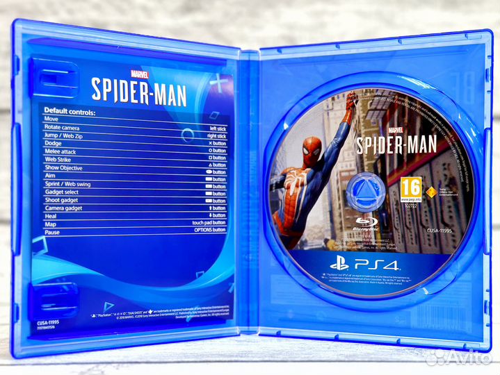 Marvel Человек-Паук 2018 (PS4) Б/У