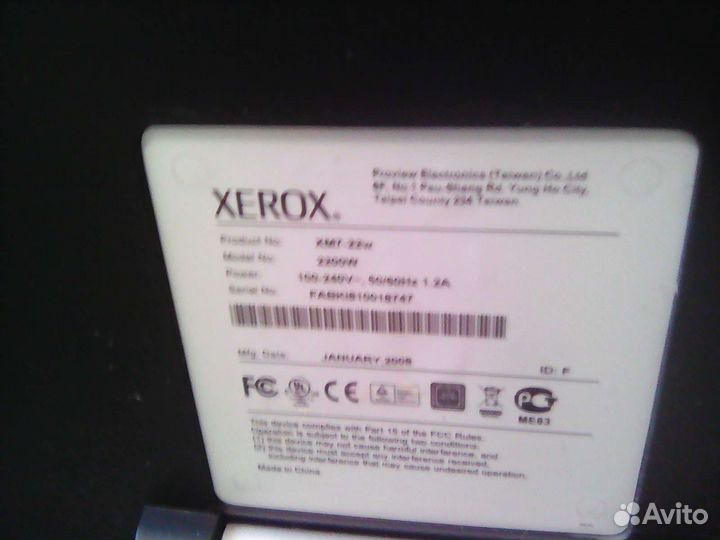 Монитор xerox xm-22w