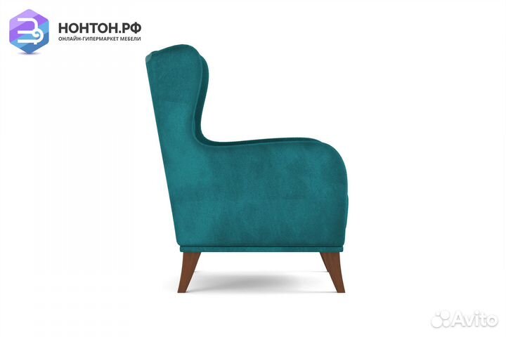 Кресло евромагнат зеленое