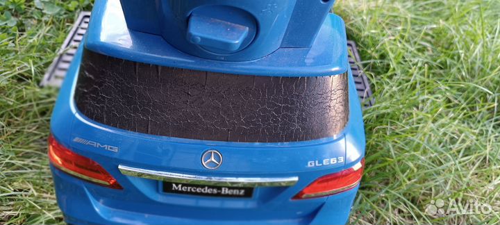 Детская машинка каталка с ручкой