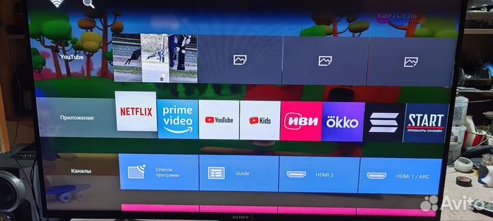 Телевизор SMART tv Sony 43we755