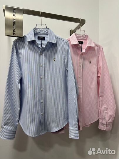 Рубашка polo ralph lauren 5 цветов женская