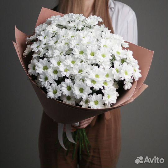 Доставка цветов в Красноярске, хризантема, роза