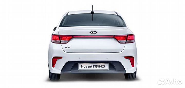 Бампер задний Kia RIo 4