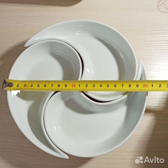 Менажница фарфор