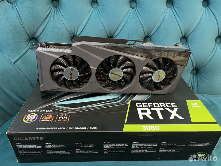 Видеокарта rtx 3080