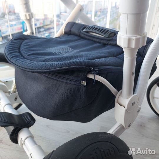 Коляска 2 в 1 Adamex Monte Carbon