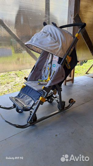 Санки коляска ника 7 8