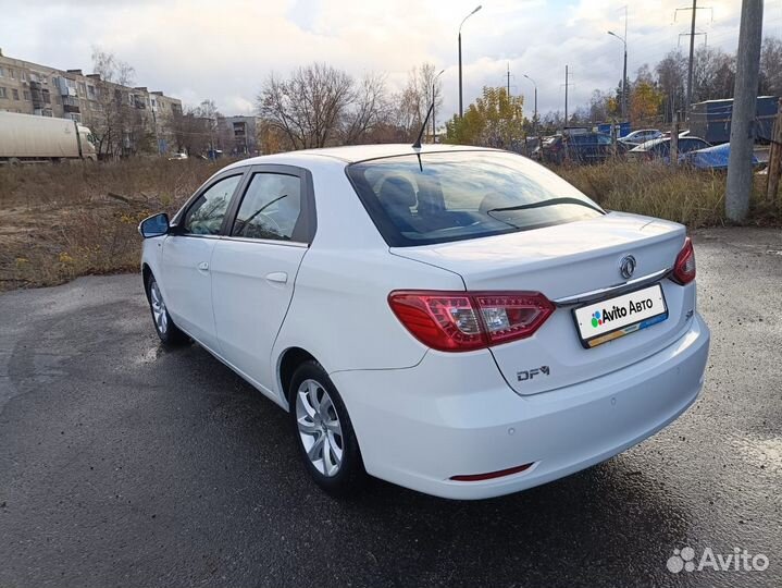 Dongfeng S30 1.6 AT, 2014, 59 600 км