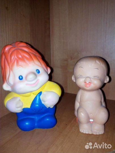 Игрушки резиновые Винтаж
