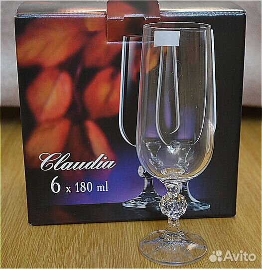 Новые наборы бокалов и рюмок 