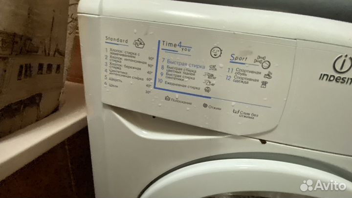 Стиральная машина indesit узкая