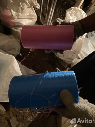 Пряжа для вязания мочалок