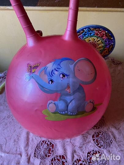 Мяч гимнастический детский Попрыгун фитбол