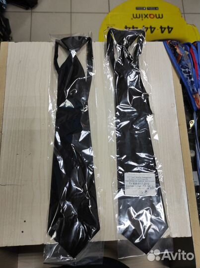 Галстук черный форменный