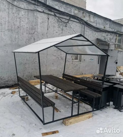 Беседка металлическая