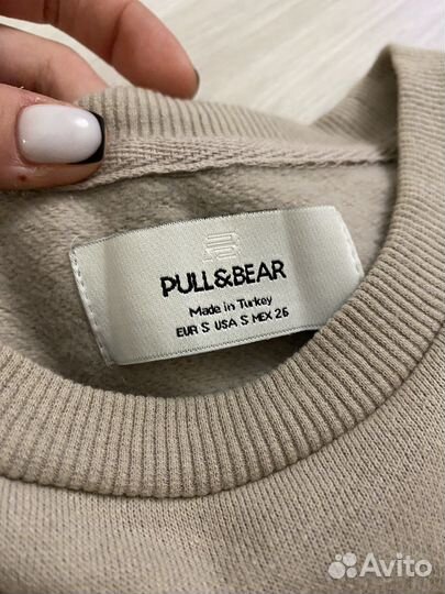 Укороченный свитшот Pull&Bear размер S
