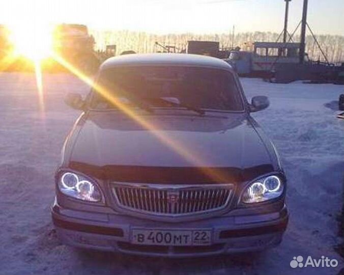 Ангельские глазки газ 31105 Волга фары освар