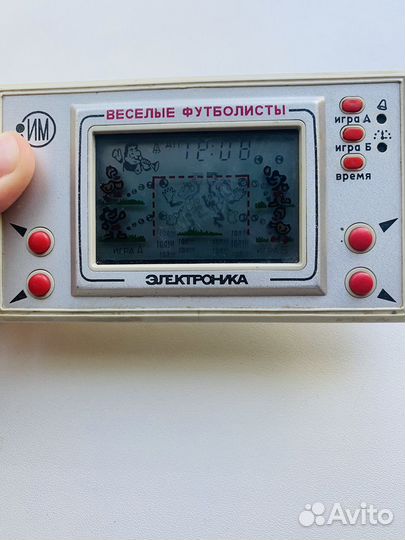 Игра Электроника Веселые футболисты 1991г
