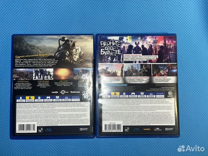 Watch Dogs Legion Fallaout 76 ps 4