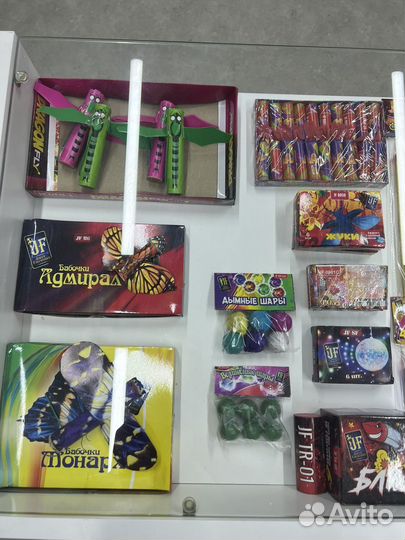 Салют свечи для торта петарды бабочки