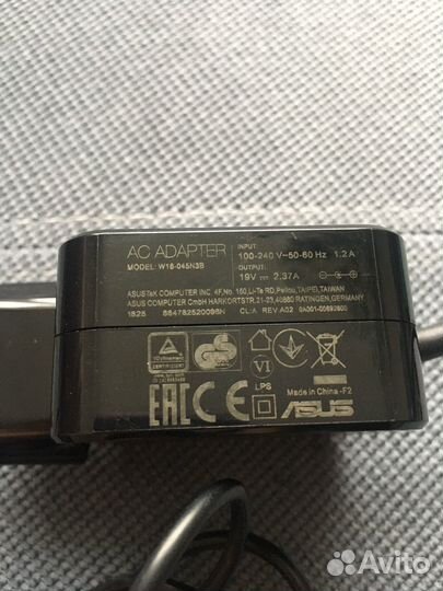 Блок питания для ноутбука asus 19v